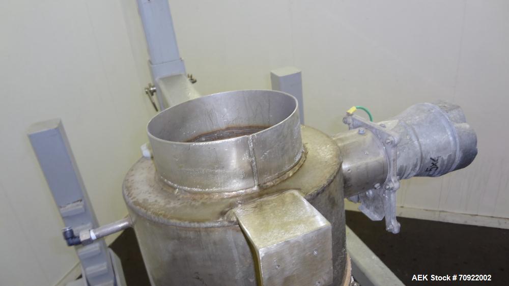 Used FormPak Manual Bag Pak Spout Top Bulk Bag Filler.  For  filling of spout top Super Sacks weighing up to 4000 lbs. An air expanded bladder seals the bag spout to the filler during the fill cycle....
