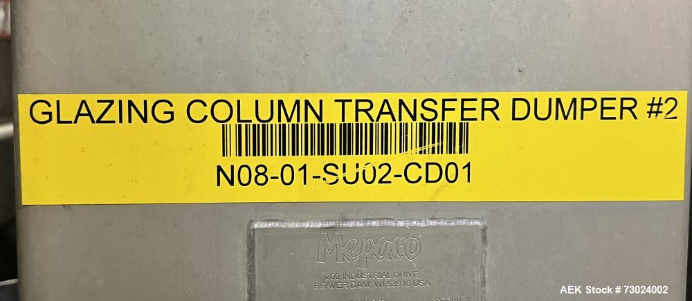 Mepaco Stainless Steel CD1000 Column Dumper