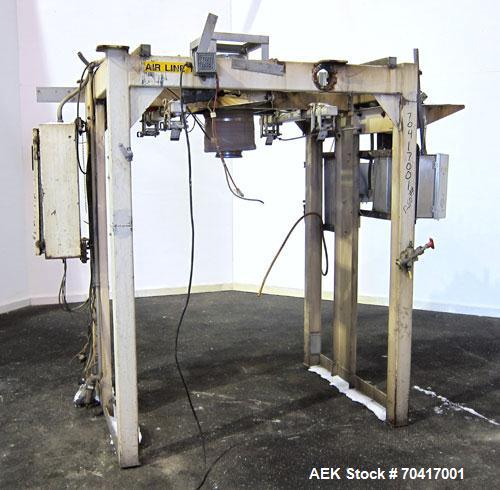 Used Taylor Products IBC-3000 bulk bag loader or super sack loader. Super sack loading system has a weight range from 100lbs to 3000lbs. Allen Bradley controllers. Can handle granulars or powders. Ca...