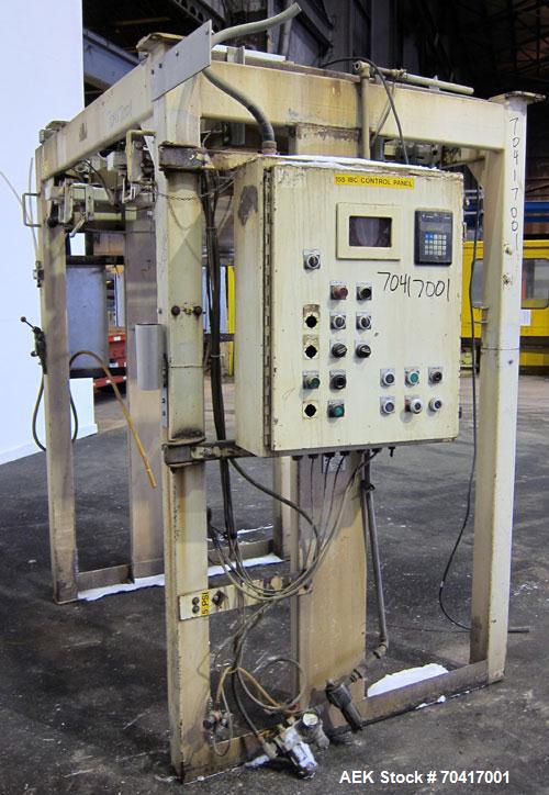 Used Taylor Products IBC-3000 bulk bag loader or super sack loader. Super sack loading system has a weight range from 100lbs to 3000lbs. Allen Bradley controllers. Can handle granulars or powders. Ca...