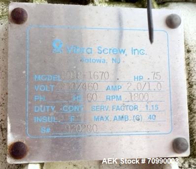 Used Vibra Screw Supersack Unloader