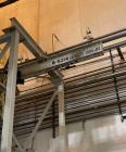 Used 3,000 LB Capacity Stainless Steel Bulk Bag Unloader with Hoist & Incline Conveyor