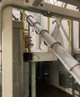 Used 3,000 LB Capacity Stainless Steel Bulk Bag Unloader with Hoist & Incline Conveyor