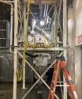 Used 3,000 LB Capacity Stainless Steel Bulk Bag Unloader with Hoist & Incline Conveyor