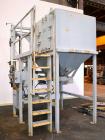Used Dry Bulk Loading System, Carbon Steel. Consisting of: (1) Approximately 75 cubic foot hopper, 52