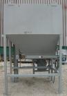 Used Dry Bulk Loading System, Carbon Steel. Consisting of: (1) Approximately 75 cubic foot hopper, 52
