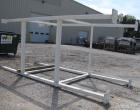 Used Dynamic Air Bulkbuster Bulk Bag Unloader.  Includes a 2 ton Harrington electric hoist and pick up device for supersack.  No I-beam included.  With support stand.
