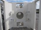 Used Dynamic Air Bulkbuster Bulk Bag Unloader.  I-Beam included with Supersack pickup device.  Four massage paddles for inducing flow.  Dynamic air flow aids air pads in hopper which induces product ...