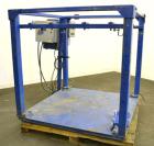 Used Rice Lake Bulk Bag Weigh Filling Station (Pipe Lever Scale). Approximate 60” wide x 60” long platform, 67” tall with adjustable bag holders. Weights up to 10,000lbs. Includes a Flex-Weigh (Rice ...
