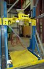 Used Flexicon Bulk Bag Filling System Consisting Of: (2) Twin-Centerpost Bulk Bag Fillers, carbon steel. Manual fill head height adjustment, pneumatically retractable bag hooks, inflatable connector ...