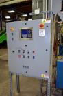 Used Flexicon Bulk Bag Filling System Consisting Of: (2) Twin-Centerpost Bulk Bag Fillers, carbon steel. Manual fill head height adjustment, pneumatically retractable bag hooks, inflatable connector ...