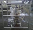 Used Flexicon Bulk Bag Unloading Station, model BFC, stainless steel. Yale electric hoist, model MDT02, 2000# capacity, .25 hp, 230/460 volt hoist motor, pneumatic bottom bag tappers, TELE-TUBE teles...