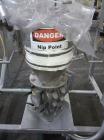 Used Flexicon Bulk Bag Unloading Station, model BFC, stainless steel. Yale electric hoist, model MDT02, 2000# capacity, .25 hp, 230/460 volt hoist motor, pneumatic bottom bag tappers, TELE-TUBE teles...