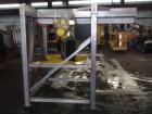 Used Flexicon Bulk Bag Unloading Station, model BFC, stainless steel. Yale electric hoist, model MDT02, 2000# capacity, .25 hp, 230/460 volt hoist motor, pneumatic bottom bag tappers, TELE-TUBE teles...