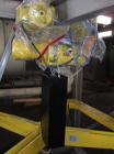 Used Flexicon Bulk Bag Unloading Station, model BFC, stainless steel. Yale electric hoist, model MDT02, 2000# capacity, .25 hp, 230/460 volt hoist motor, pneumatic bottom bag tappers, TELE-TUBE teles...