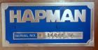 Used Hapman Super Sack Unloader.