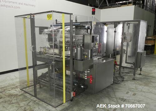 Used MG2 encapsulator, model FUTURA, multiple sets of change parts with controls, rated up to 40,000 capsules/hr, serial # 5236, built 1998, NOTE: PRICE INCLUDES A 15% BUYERS PREMIUM.