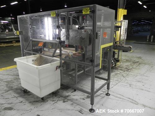 Used MG2 encapsulator, model FUTURA, multiple sets of change parts with controls, rated up to 40,000 capsules/hr, serial # 5236, built 1998, NOTE: PRICE INCLUDES A 15% BUYERS PREMIUM.