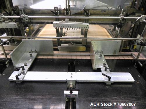 Used MG2 encapsulator, model FUTURA, multiple sets of change parts with controls, rated up to 40,000 capsules/hr, serial # 5236, built 1998, NOTE: PRICE INCLUDES A 15% BUYERS PREMIUM.