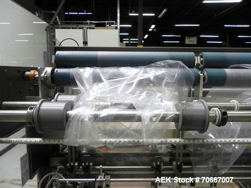 Used MG2 encapsulator, model FUTURA, multiple sets of change parts with controls, rated up to 40,000 capsules/hr, serial # 5236, built 1998, NOTE: PRICE INCLUDES A 15% BUYERS PREMIUM.