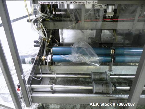 Used MG2 encapsulator, model FUTURA, multiple sets of change parts with controls, rated up to 40,000 capsules/hr, serial # 5236, built 1998, NOTE: PRICE INCLUDES A 15% BUYERS PREMIUM.