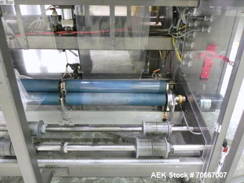 Used MG2 encapsulator, model FUTURA, multiple sets of change parts with controls, rated up to 40,000 capsules/hr, serial # 5236, built 1998, NOTE: PRICE INCLUDES A 15% BUYERS PREMIUM.