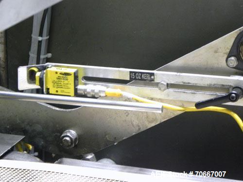 Used MG2 encapsulator, model FUTURA, multiple sets of change parts with controls, rated up to 40,000 capsules/hr, serial # 5236, built 1998, NOTE: PRICE INCLUDES A 15% BUYERS PREMIUM.