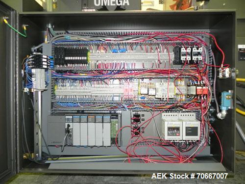 Used MG2 encapsulator, model FUTURA, multiple sets of change parts with controls, rated up to 40,000 capsules/hr, serial # 5236, built 1998, NOTE: PRICE INCLUDES A 15% BUYERS PREMIUM.
