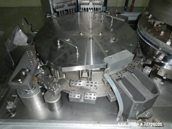 Used Bosch encapsulator, model GKF1500, presently set up with size 3 change parts, serial# 640242, 1982.