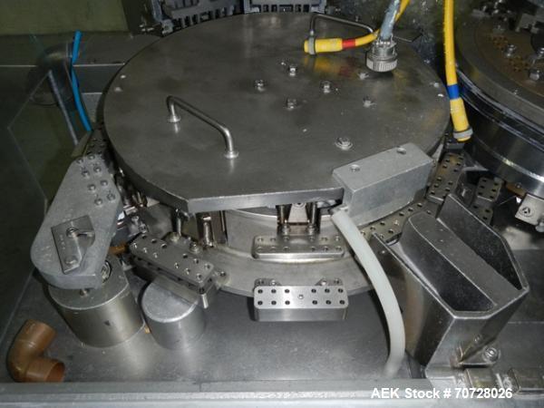 Used Bosch encapsulator, model GKF1500, presently set up with size 0 change parts, serial# 640253, 1982.