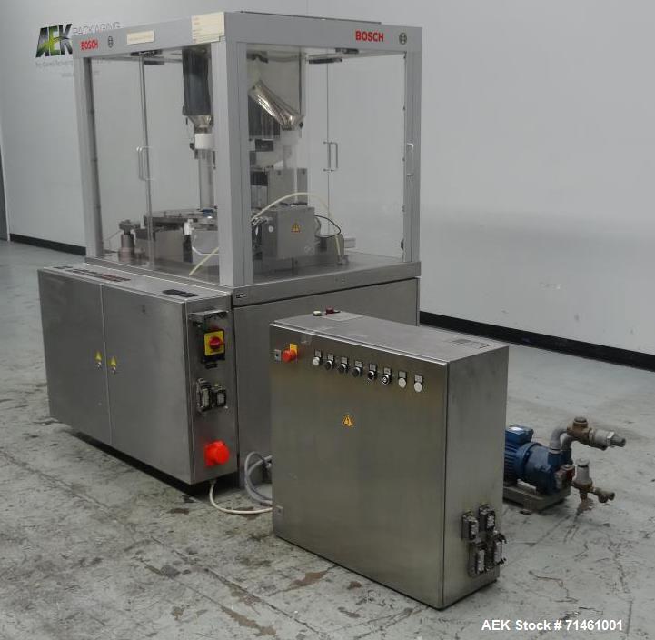 Used Bosch Model GKF 1500 Automatic Capsule Filler for Mini-Tab/Pellets