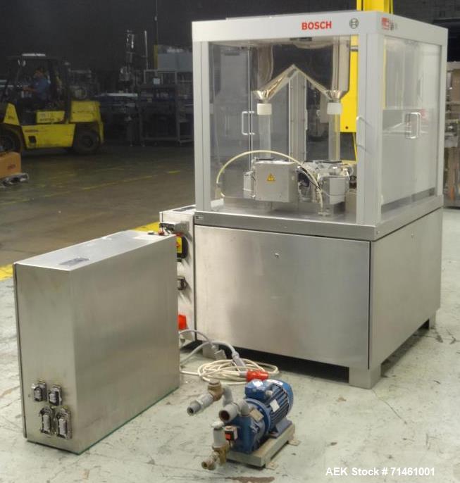 Used Bosch Model GKF 1500 Automatic Capsule Filler for Mini-Tab/Pellets