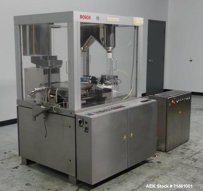 Used Bosch Model GKF 1500 Automatic Capsule Filler for Mini-Tab/Pellets