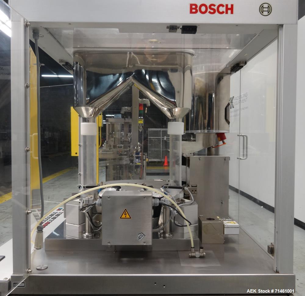 Used- Bosch Model GKF 1500 Automatic Capsule Filler for Mini-Tab/Pellets