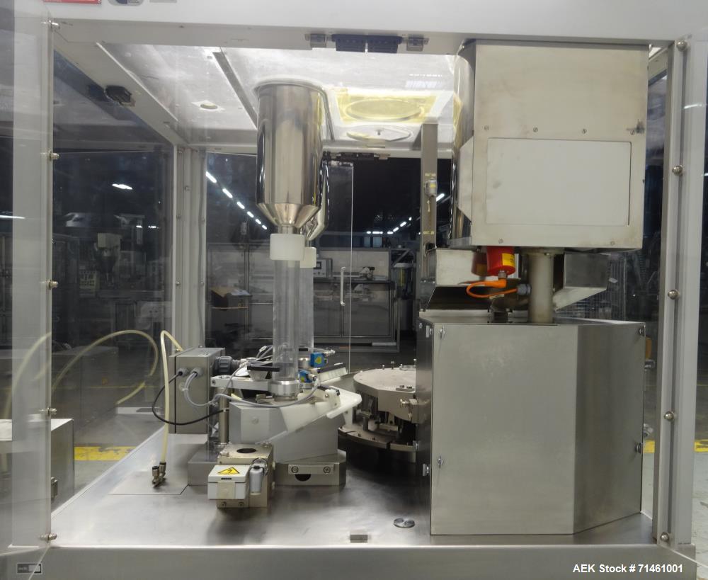 Used Bosch Model GKF 1500 Automatic Capsule Filler for Mini-Tab/Pellets