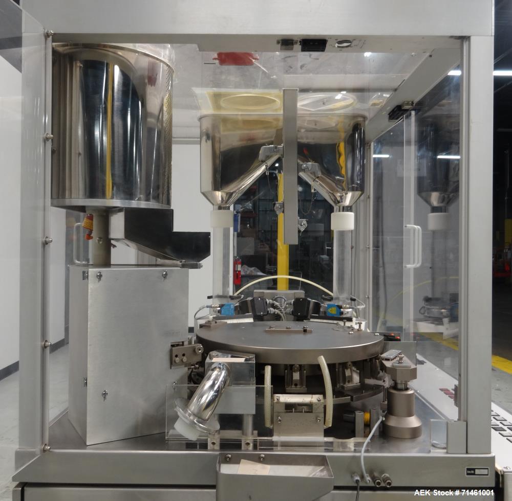 Used Bosch Model GKF 1500 Automatic Capsule Filler for Mini-Tab/Pellets
