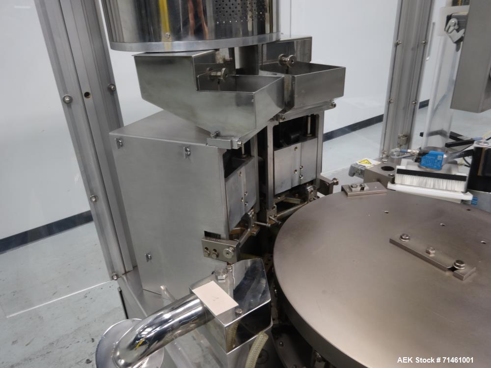 Used Bosch Model GKF 1500 Automatic Capsule Filler for Mini-Tab/Pellets