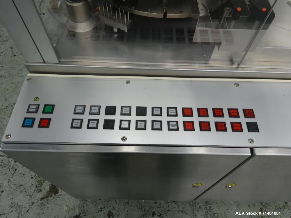 Used Bosch Model GKF 1500 Automatic Capsule Filler for Mini-Tab/Pellets