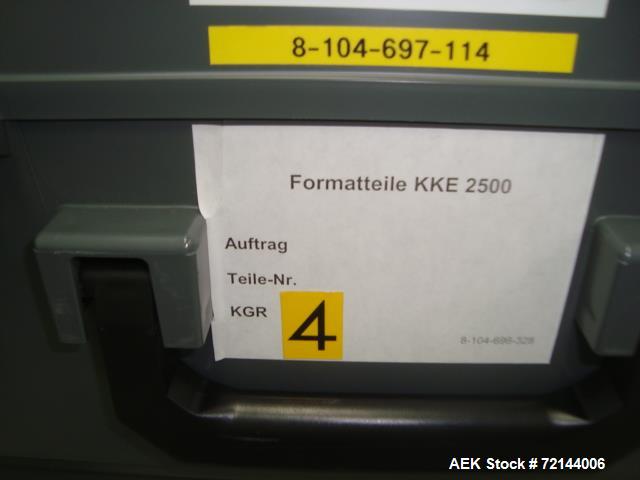Used Bosch GKF 2500 ASB 100% ASB/IPK Capsule Filling Machine