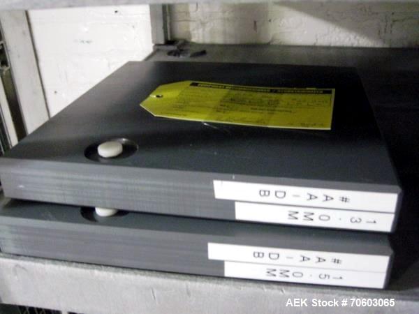Used Bosch GKF 400 Capsule Filler Dosing disks, size AA-DB, 13mm & 15mm