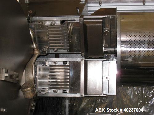 Unused- Bosch Encapsulator, GKF1500.  Rated at 1500 capsules per minute or 90,000 per hour.  Set up for size 4 capsules.  Unit was built in 1998.  Serial number 782230.  230/460 volt.