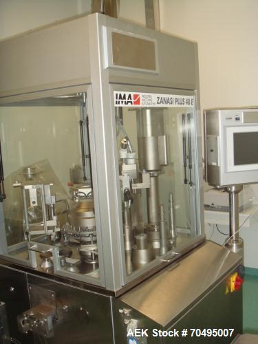 Used IMA Zanasi Plus 48E Capsule Filler for Powder.