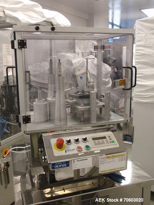 Used Dott. Bonapace Model "In-Cap" Automatic Bench Top Capsule Filling Machine