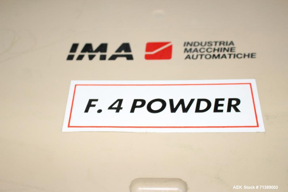 Used- IMA (Zanasi) Model Z40F Capsule Filler.