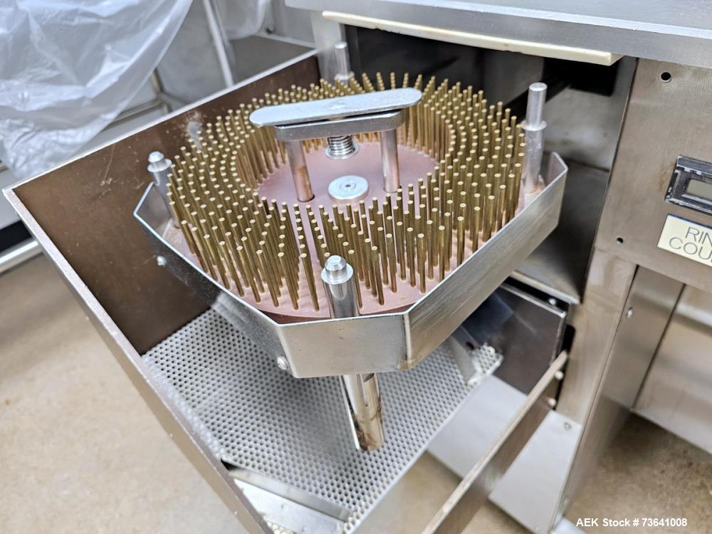 Used Shionogi Qualicaps Quali-Fill Semi-Automatic Capsule Filler 15,000 CPH