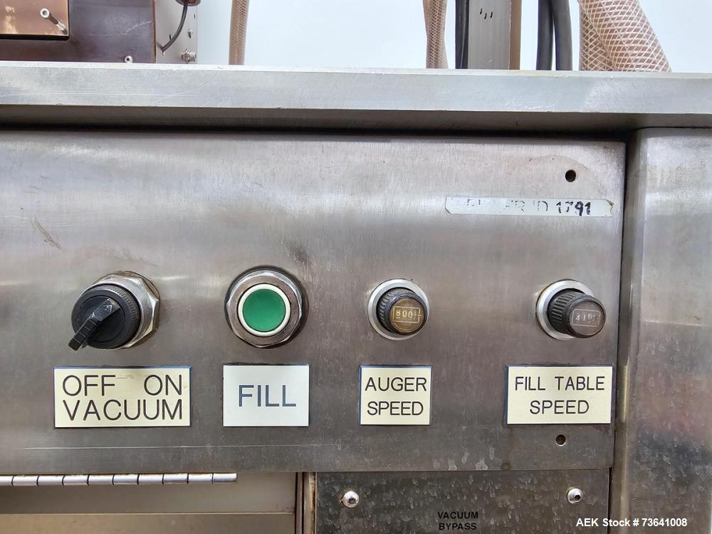 Used Shionogi Qualicaps Quali-Fill Semi-Automatic Capsule Filler 15,000 CPH