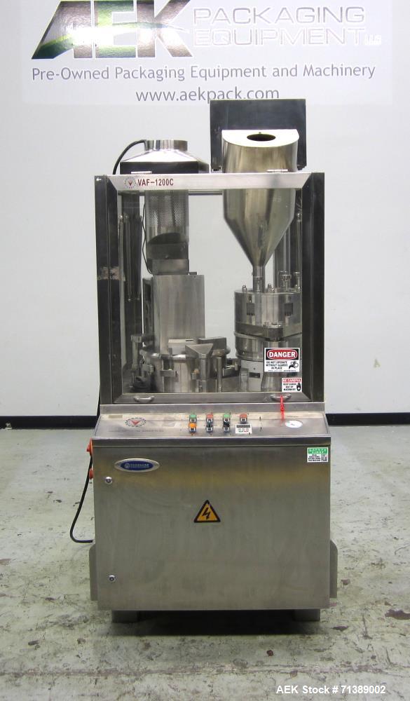 Used Vanguard Model VAF-1200C Capsule Filler