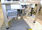 Used MG2 Futura automatic capsule filler capable of speeds up to 48,000 capsules per hour. Can run capsule sizes from 000 to 5, including tamper evident with proper changeparts. Currently haas change...