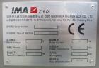 Used IMA (Zanasi) Model Z40F Capsule Filler.