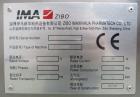 Used- IMA (Zanasi) Model Z40F Capsule Filler.